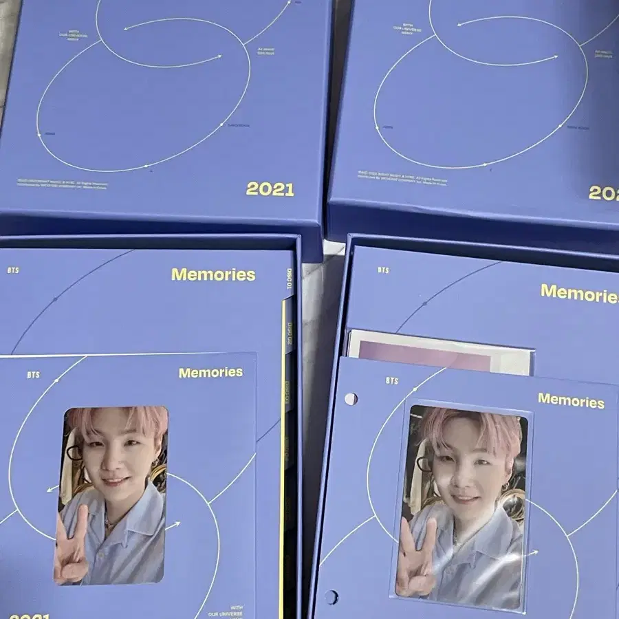 방탄 2021 메모리즈 블루레이 윤기 포카 포함 (BTS SUGA 슈가)