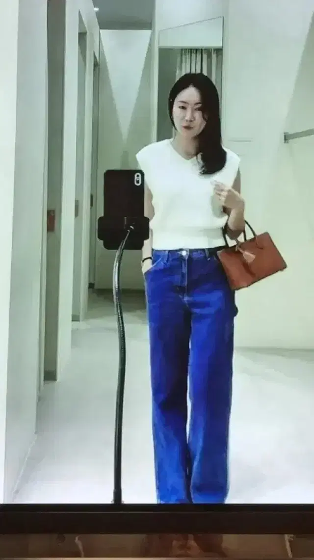 포유온 fyeo Slone Work Denim Trousers 데님