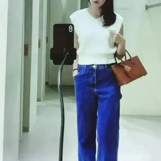 포유온 fyeo Slone Work Denim Trousers 데님