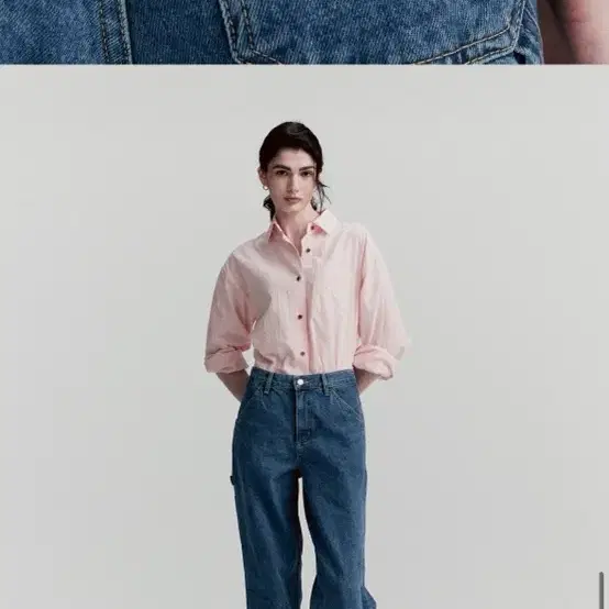 포유온 fyeo Slone Work Denim Trousers 데님