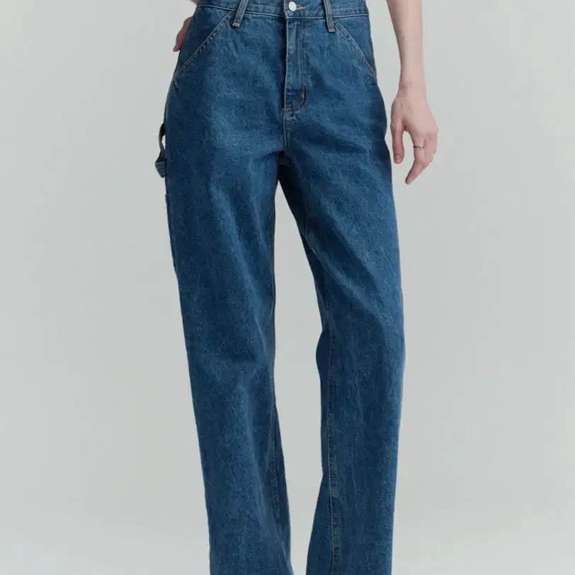 포유온 fyeo Slone Work Denim Trousers 데님