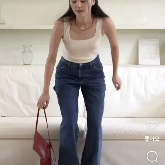 포유온 fyeo Slone Work Denim Trousers 데님