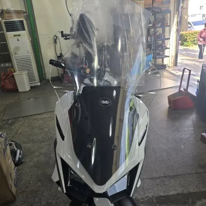 vsx125 롱스크린 팔아요 새거