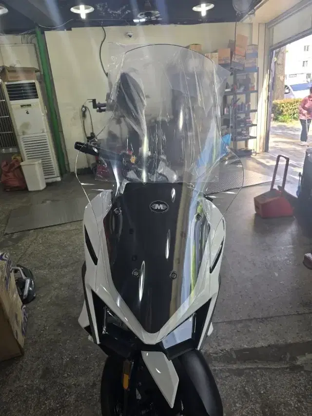 vsx125 롱스크린 팔아요 새거