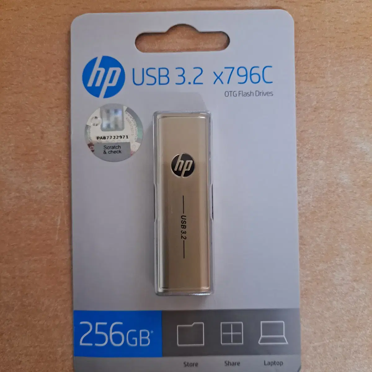 hp usb3.2   x796c  256 기가