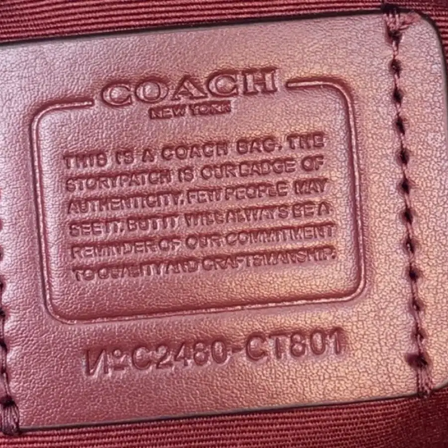 코치 COACH CT801 cpb 여자 가방 City 더블 페이스 토트