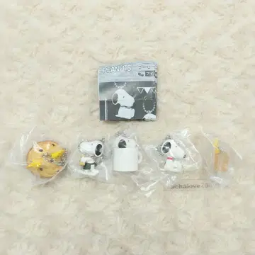 PEANUTS 커피스탠드 스타일 피규어 마마 스캇 총 5종