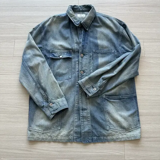 [HERILL] Nep denim Coverall jacket 헤릴