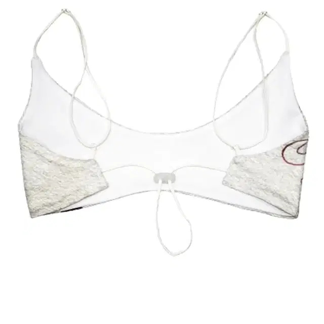 Bonnae Graphic bikini top (Ivory) 본네 비키니