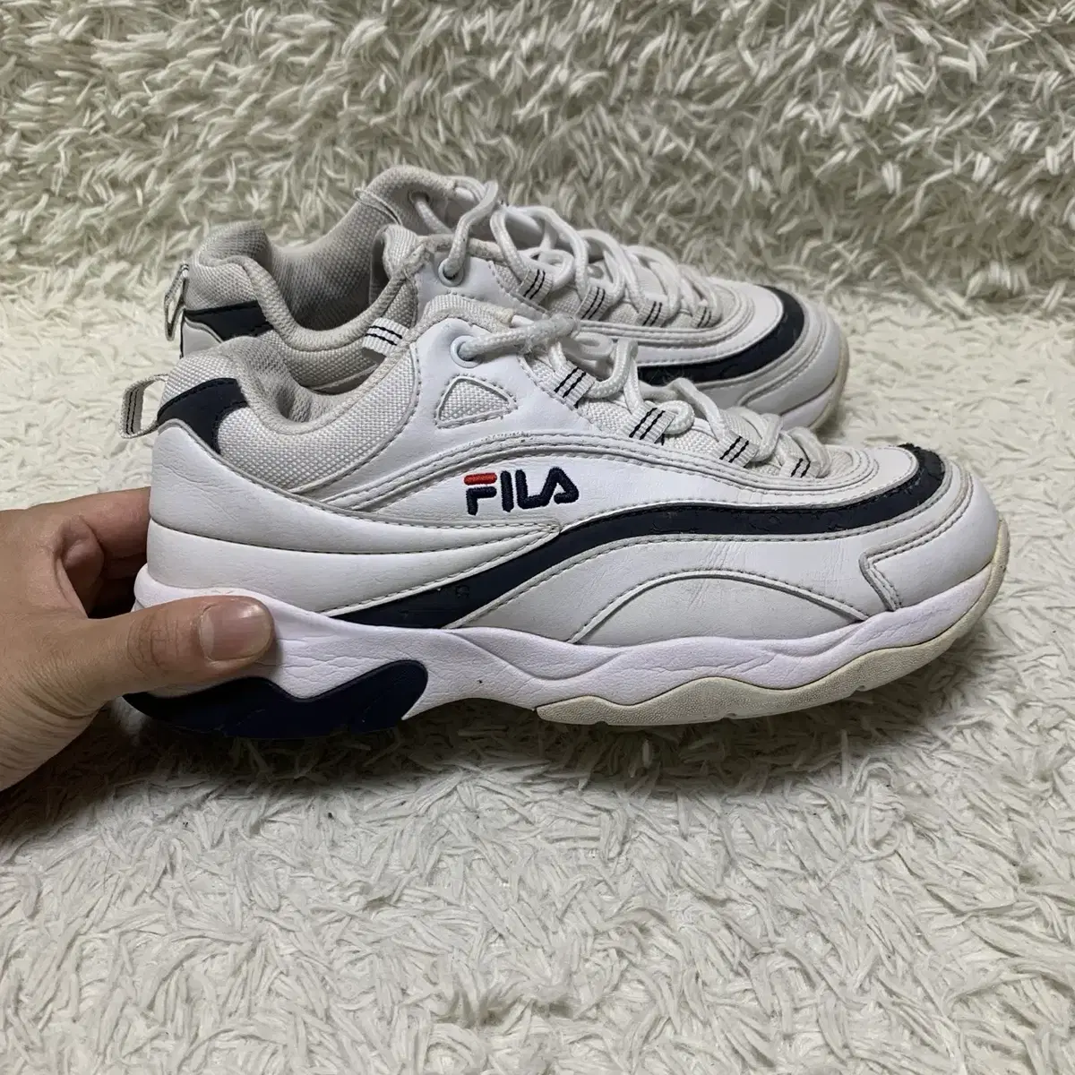 [250] FILA 휠라 어글리 키높이 슈즈 신발 운동화