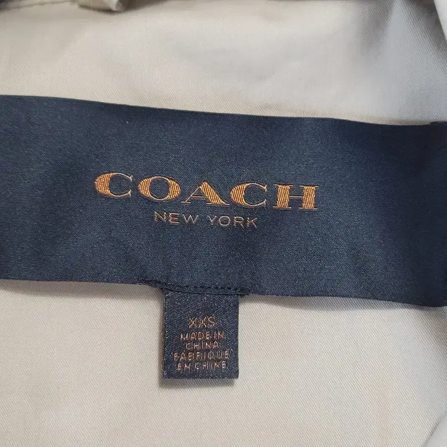 COACH 코치 정식수입한글판 트렌치코트(벨트포함)