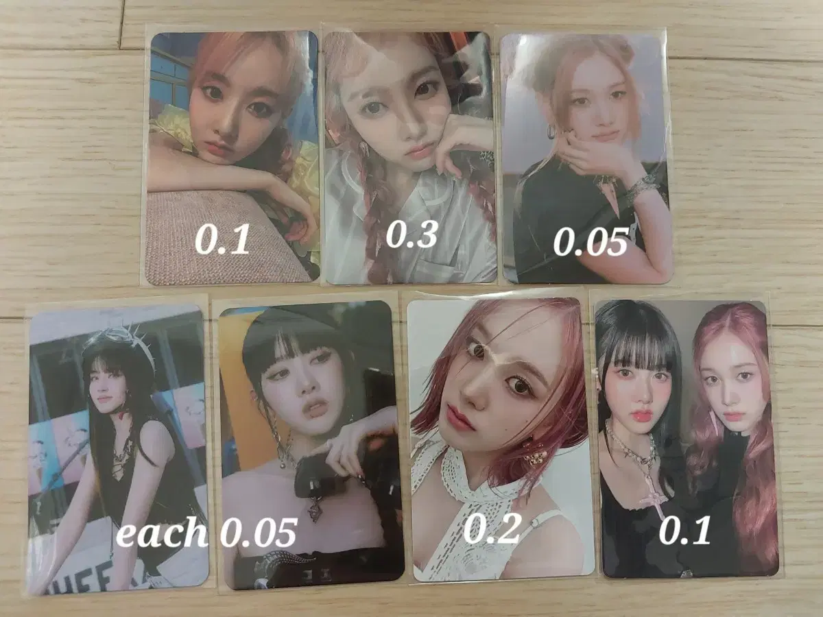 Stayc, Sieun, Yoon Seeun, jay Sells photo cards