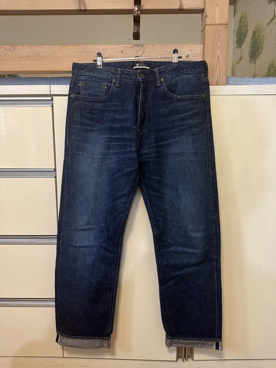 재팬블루 J404M circle 12.5oz mid wash 33사이즈