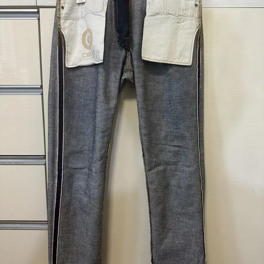 재팬블루 J404M circle 12.5oz mid wash 33사이즈