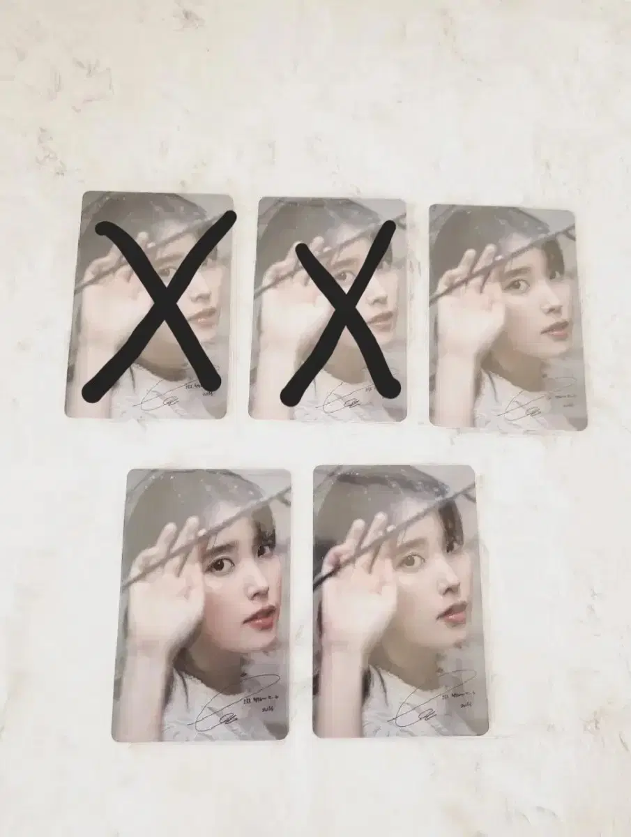 (Limited Edition)IU Sign Photocard (Sappo)