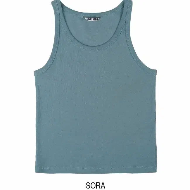 포허 SIGNATURE SLEEVELESS TOP (SORA)