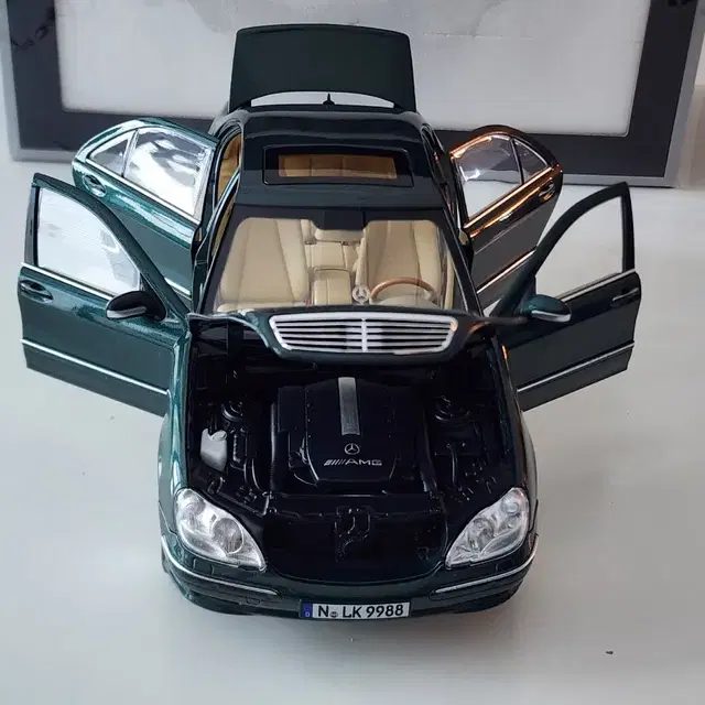 1:18 노레브 벤츠 S55AMG W220 그린 다이캐스트