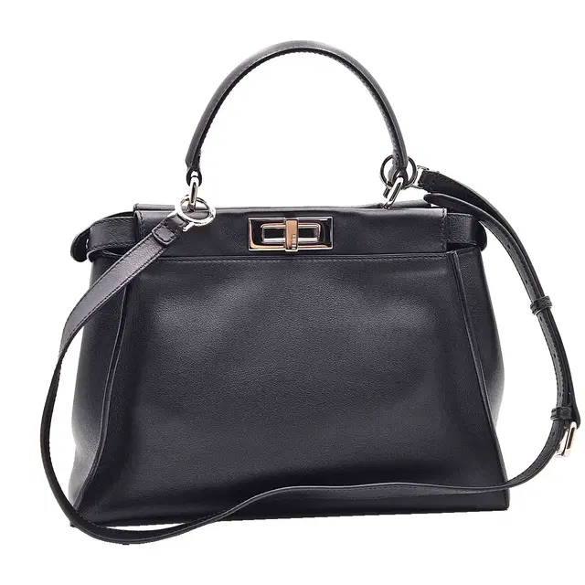 펜디 Fendi 8BN290 블랙 피카부 레귤러 2WAY