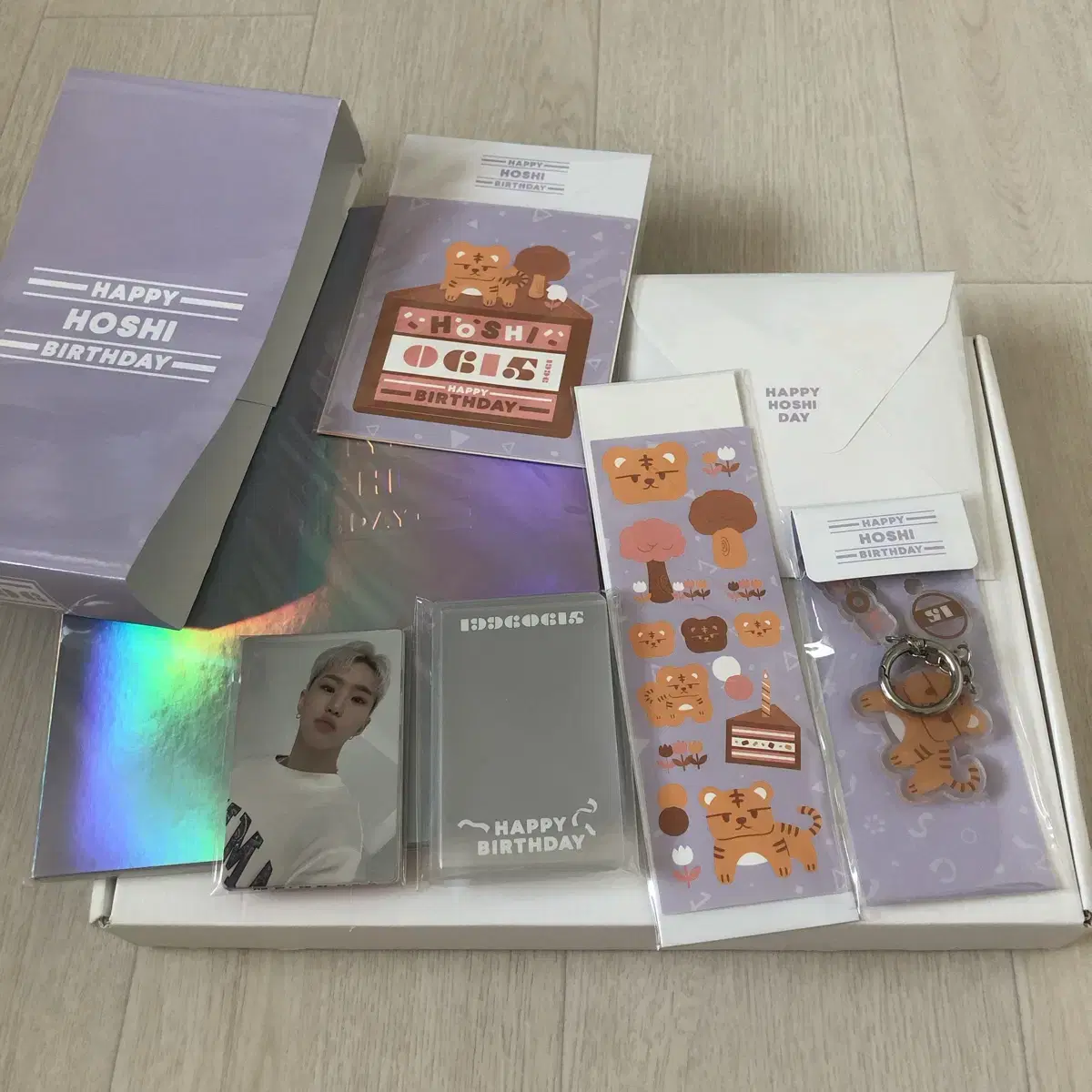 Seventeen hoshi birthday sells box ver.2