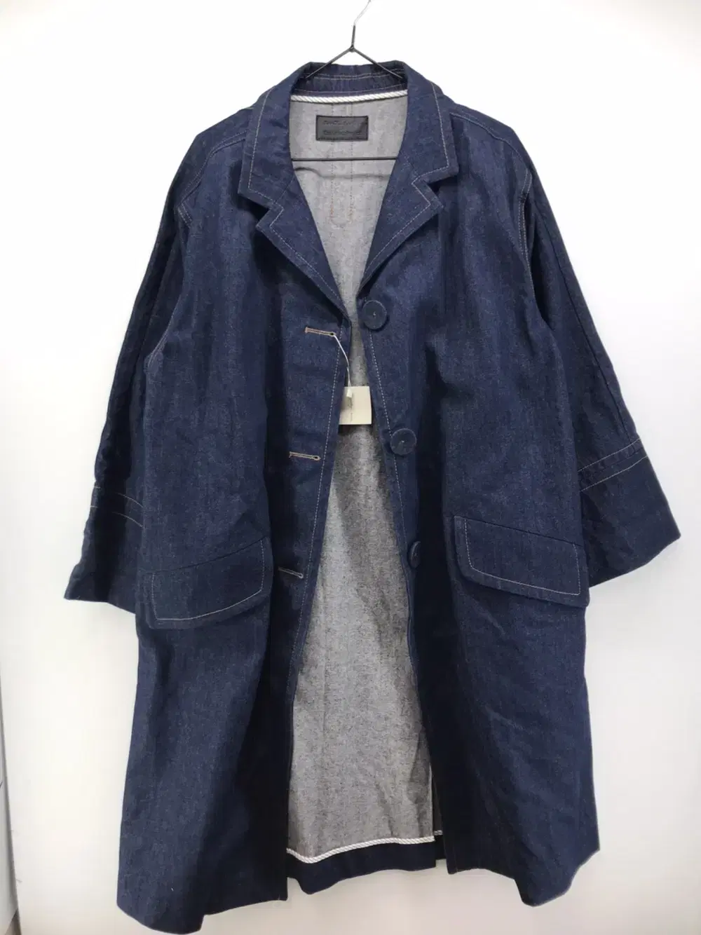 [Used] Free Aboabo The Belle Project Collaboration Denim Overfit Long Jacket