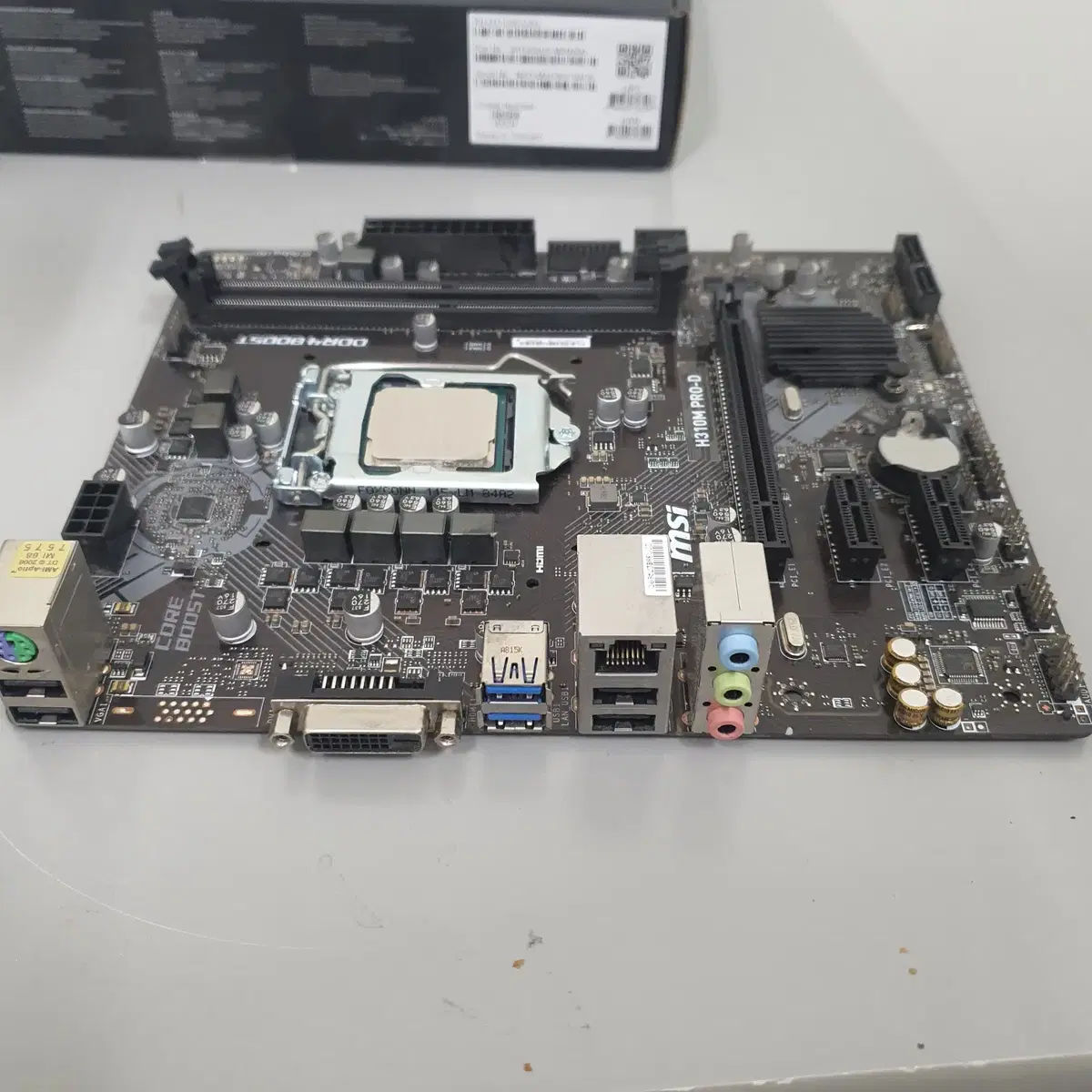 [무료배송] 중고 i5-8400+MSI H310 PRO-D 반조립세트