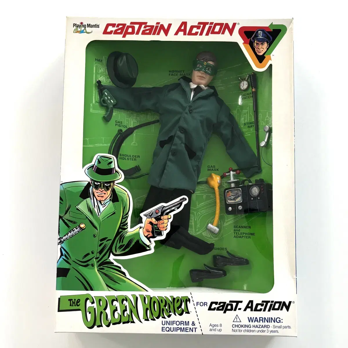 Captain Action - GREEN HORNET 12인치 의상