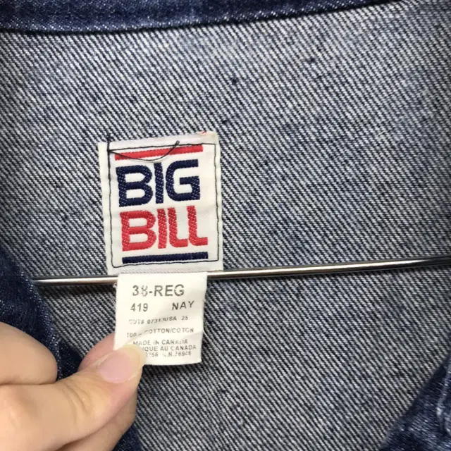 [중고] BIG BILL USA 데님 점프슈트 미국빈티지 데님코디