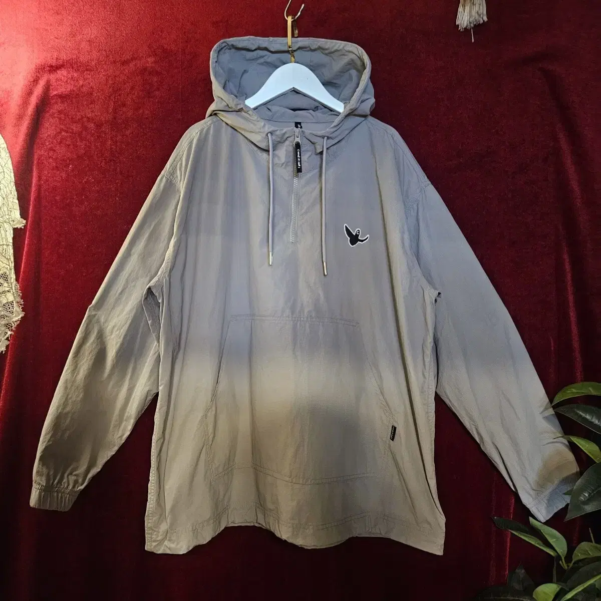 Mark Gonzalez Anorak Grey Windbreaker size M