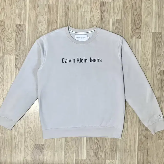 캘빈클라인 Calvin Klein Jeans 로고 맨투맨 그레이