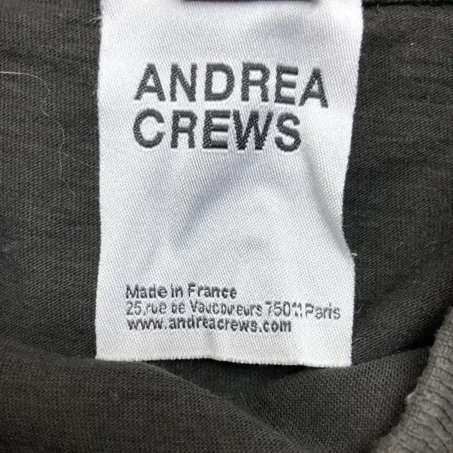 Andrea Crews 안드레아크루 빈티지 밴드티 gd