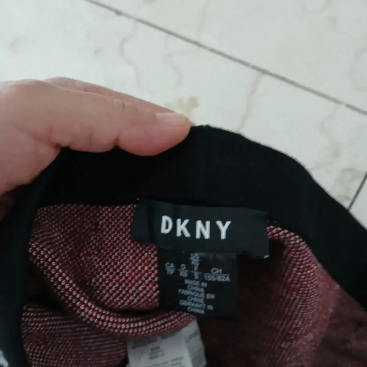 (새상품) DKNY 니트밴딩 스커트 55