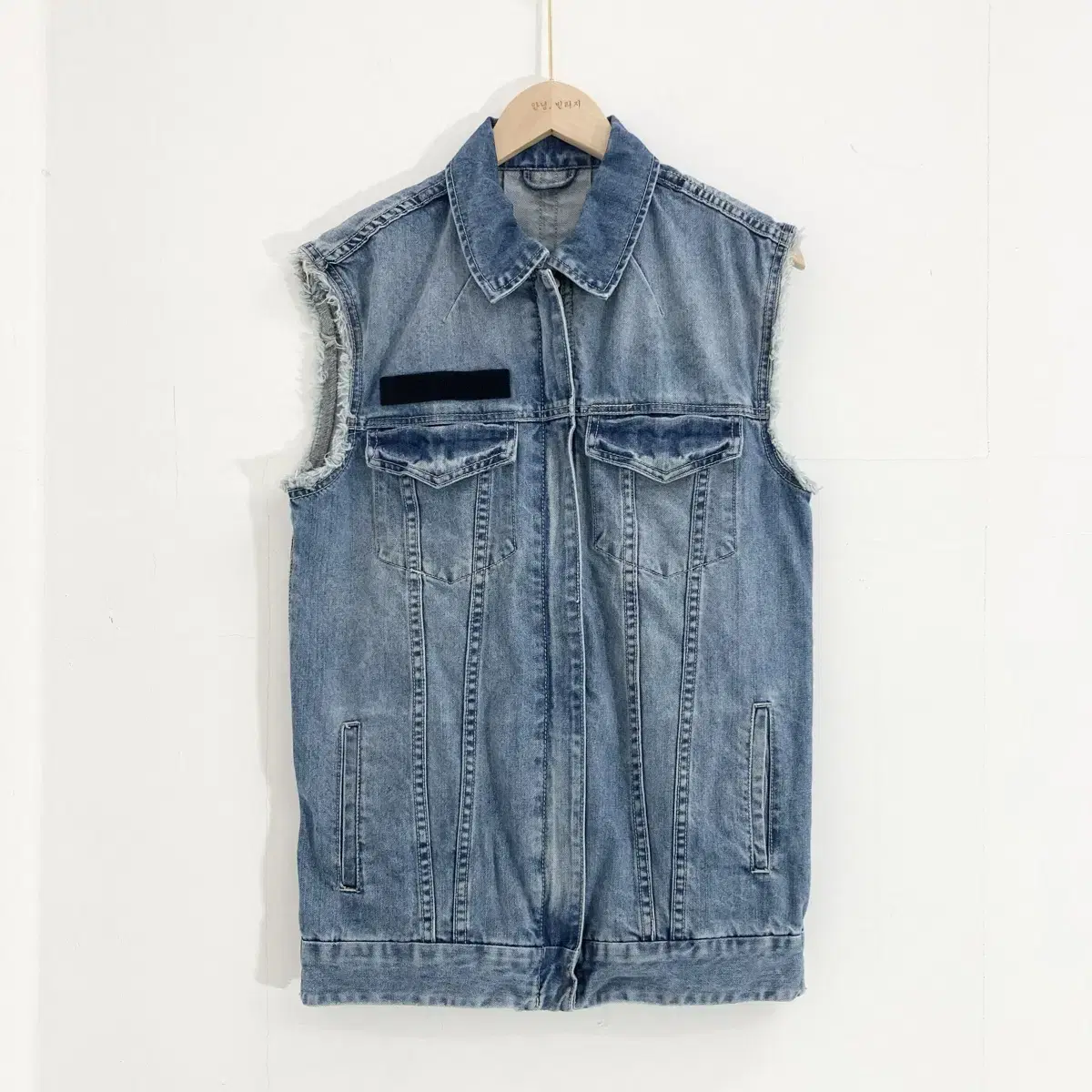 청조끼 Size M(95~100) Jean Vest