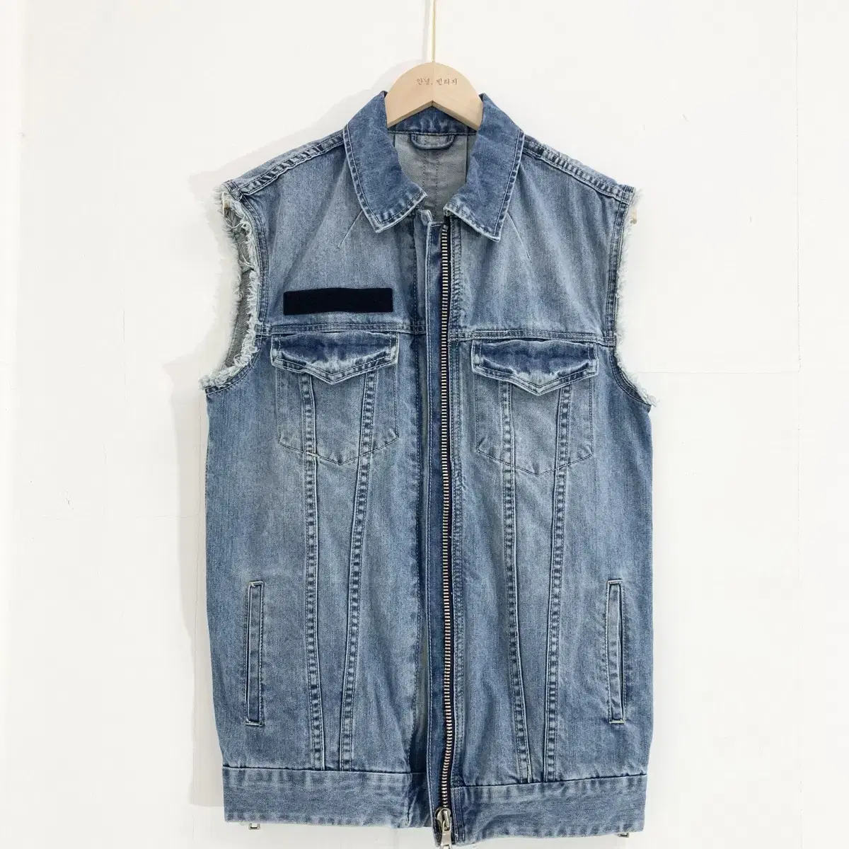 청조끼 Size M(95~100) Jean Vest