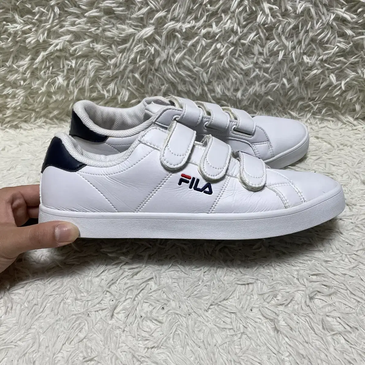 [270] FILA 휠라 화이트 스니커즈