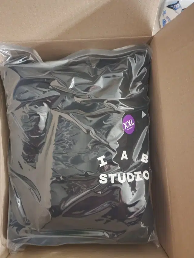 iab studio 후드티 블랙 2xl