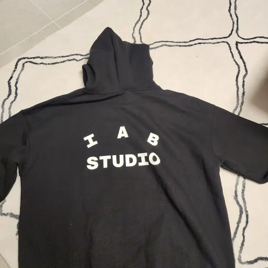 iab studio 후드티 블랙 2xl