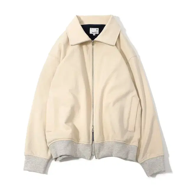 [홀리선] Willow Collar Zip Up Jacket Cream