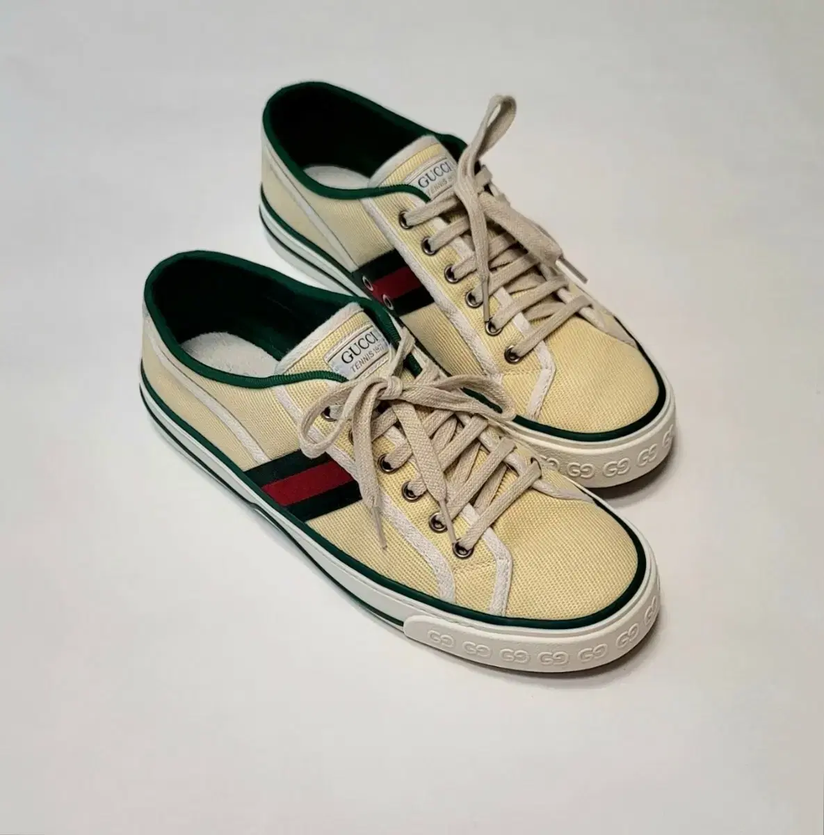 [정품] 구찌 GUCCI 테니스 1977 캔버스 8.5 사이즈