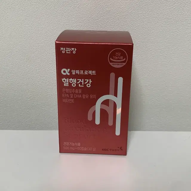 정관장 알파프로젝트 혈행건강 500mg x 60캡슐