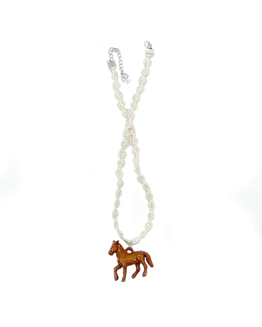 pinonpippi Horse pendant necklace