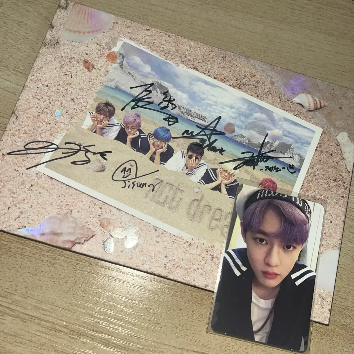 [Not for sale] nct dream Signed album (Wiyoung) - available for purchase