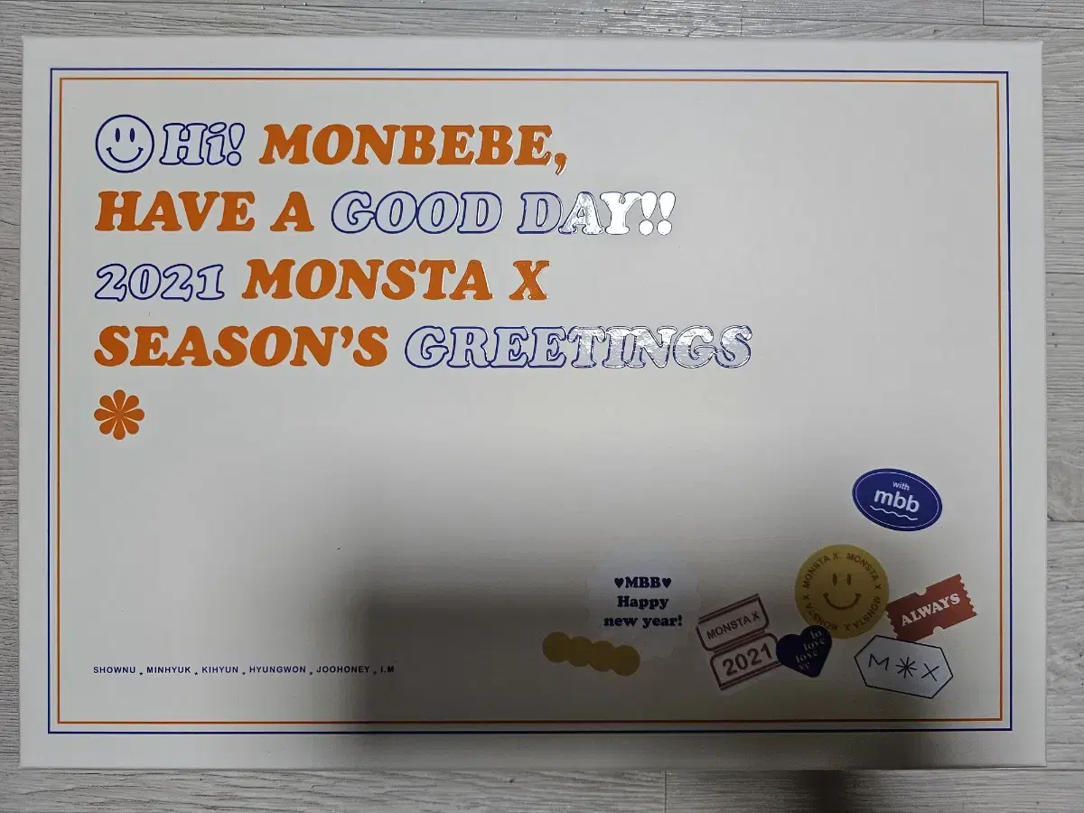 Season's Greetings from Monsta X 2021