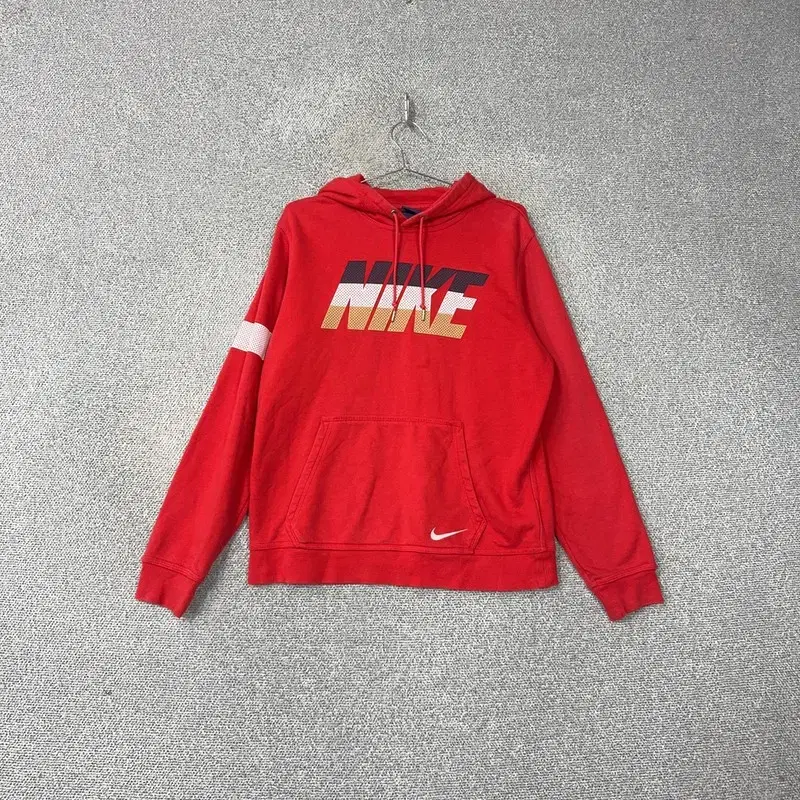 Nike Retro Logo Red Hoodie L