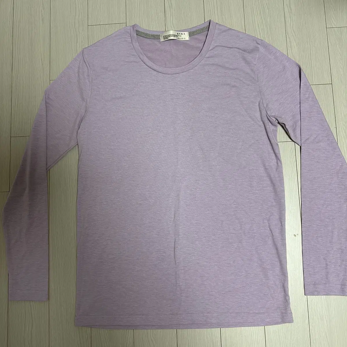 [Size 1] Silkette Long Sleeve Tee Mauve