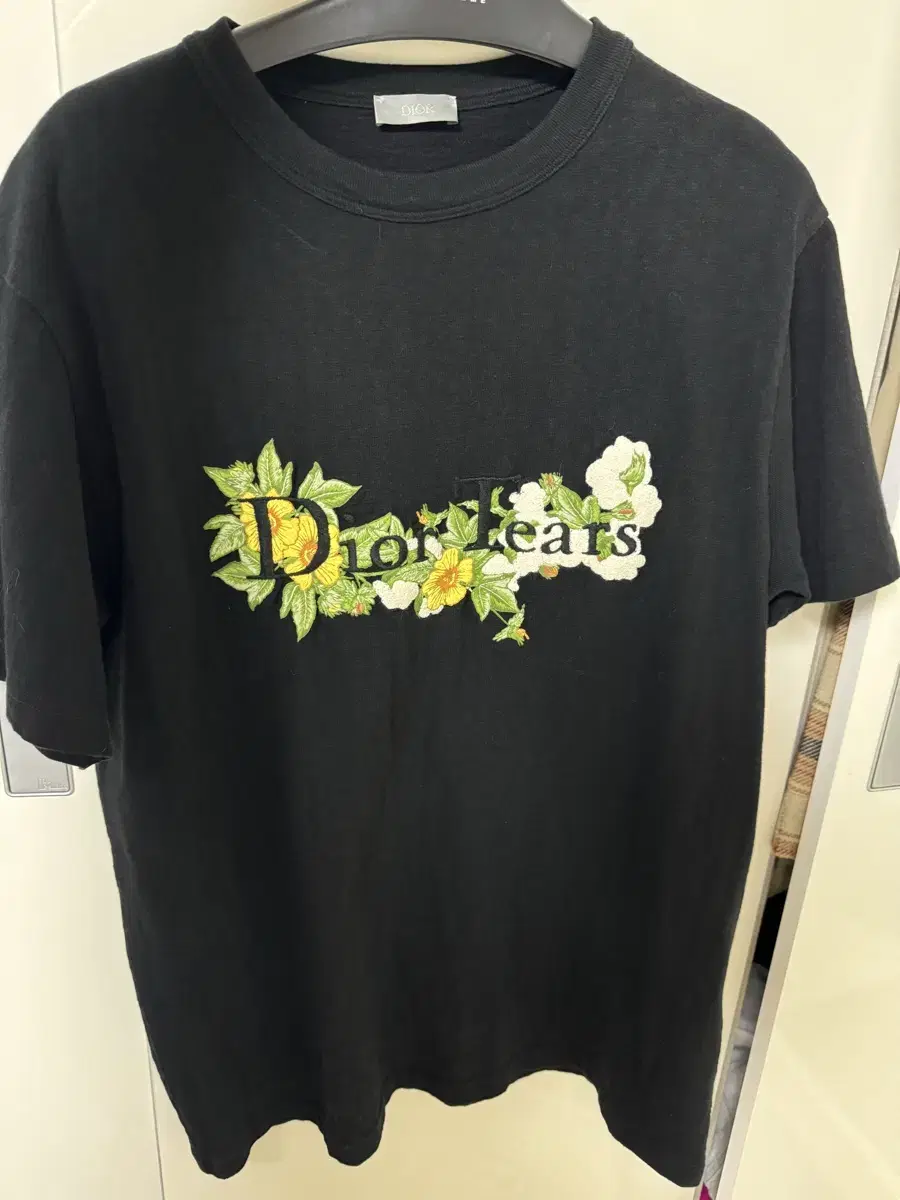 [M] Dior x Denim Tears T-shirt Black