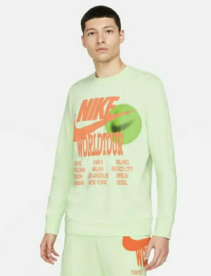 Nike worldtour Man to Man Genuine (New) Size L Unisex