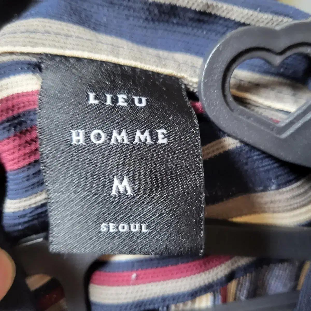 LIEU HOMME 반팔셔츠 M사이즈