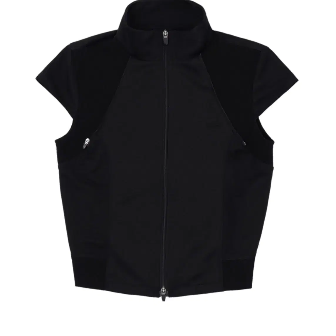 오호스 Capsleeve Jersey Track Zip-up / Blac