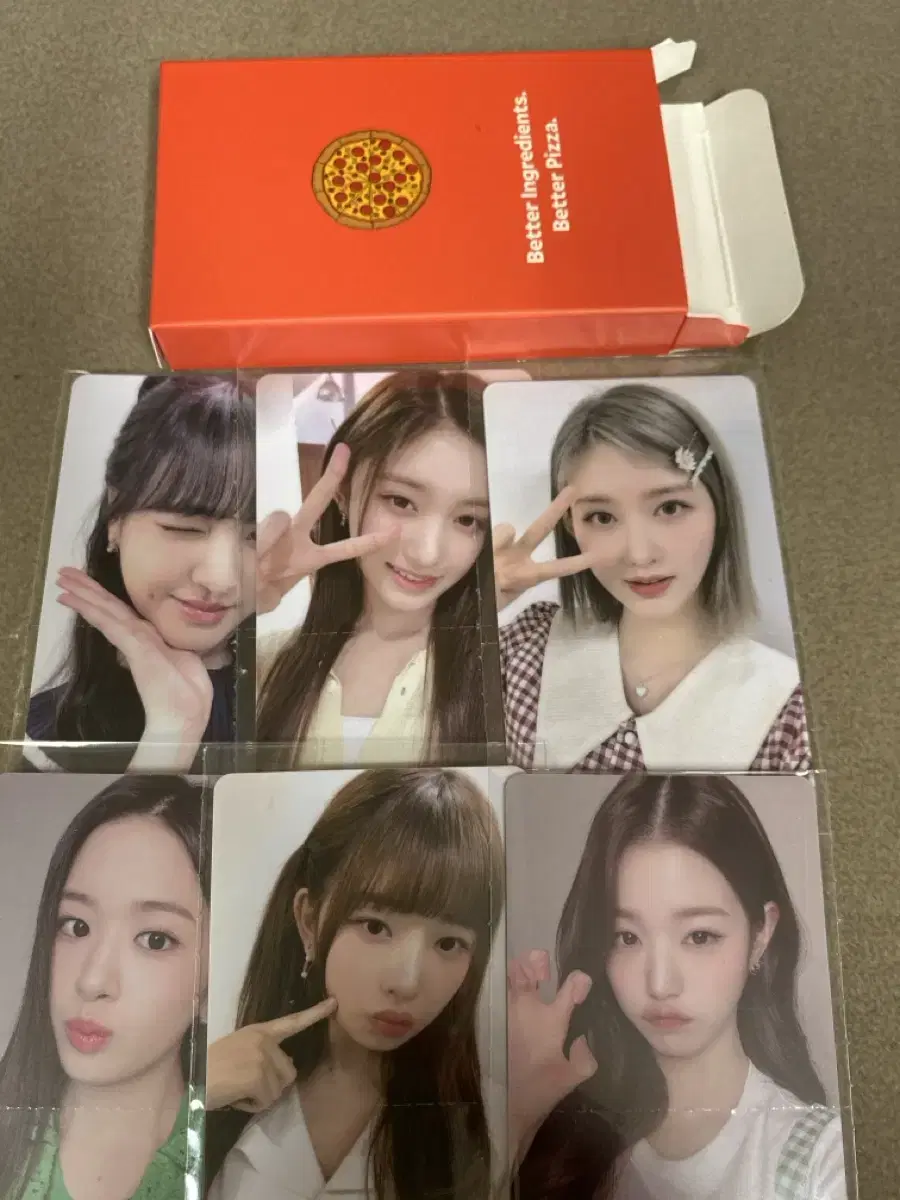 Papa John's sealed photocard