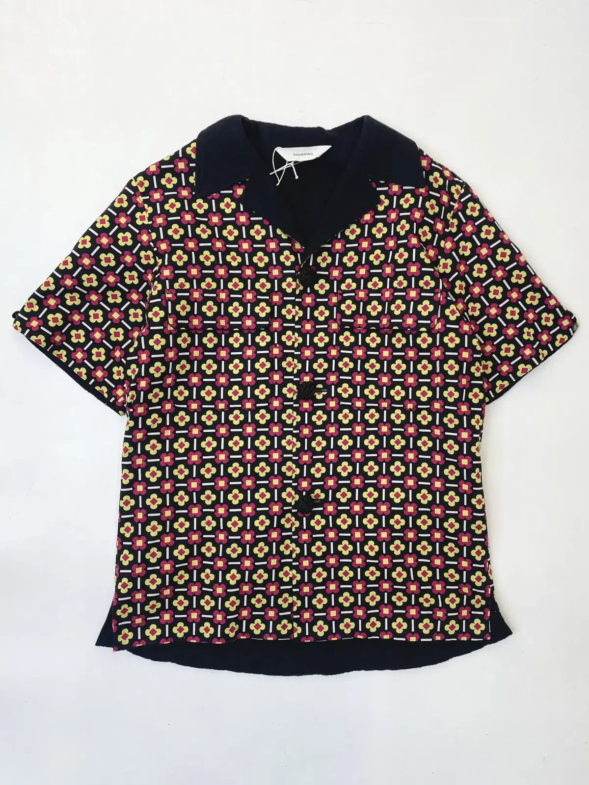 Sasquatch Fabrics 22SS Flower Check Beach Shirt